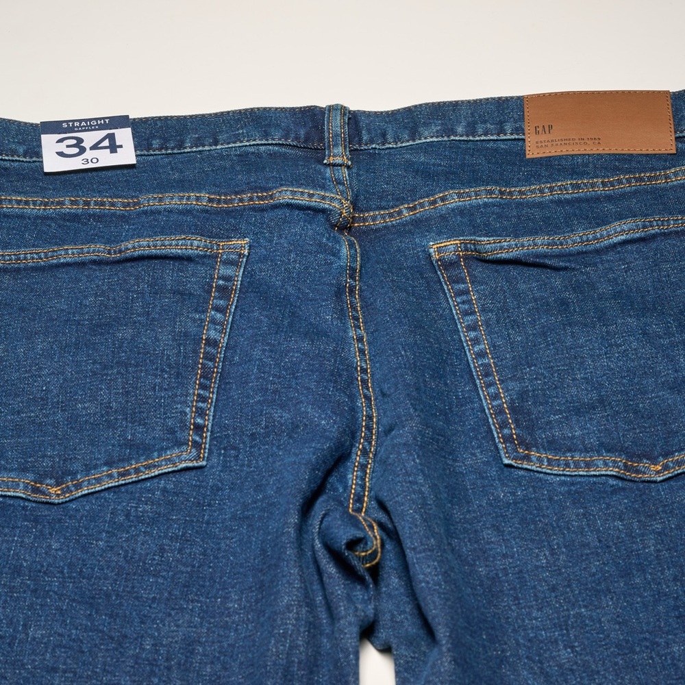 Gap straight gapflex 34x30 demin pants - Picture 8 of 9